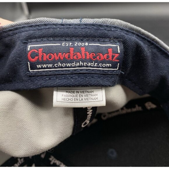 Fenway Hat Distressed Boston Red Sox Snapback Trucker Chowdaheadz - Picture 9 of 13